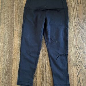 ZELLA black cropped leggings